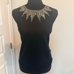 Ted Baker London LARINAA Embellished Knit Vest – NWT